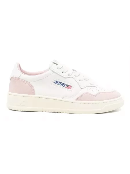 Sneakersy Autry biznesowe białe