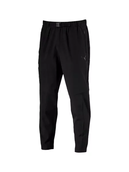 Pantaloni Puma alergare cu autograf negru