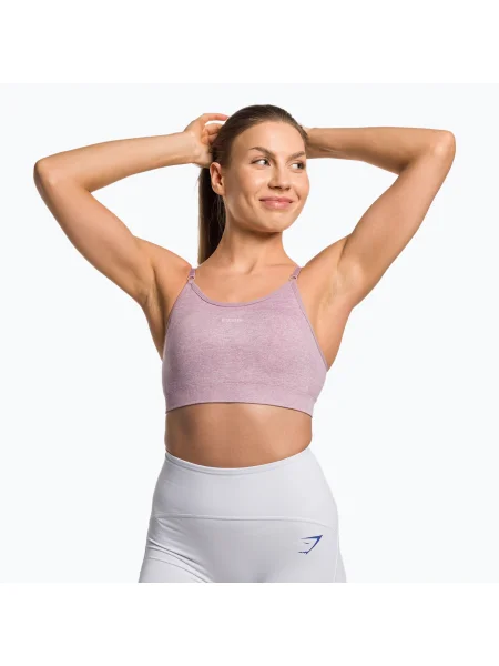 Olcsóbban. Gymshark Flex pántos sportmelltartó lila. Méret: XL lila