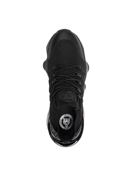 Sneakersy Plein Sport w tygrysie prążki czarne