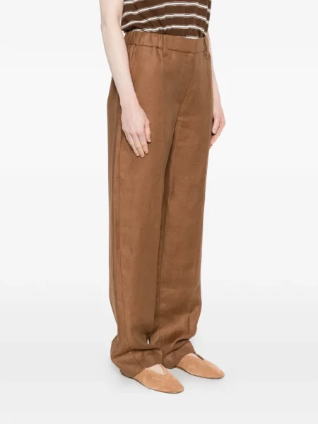 Talie pantaloni Brunello Cucinelli maro