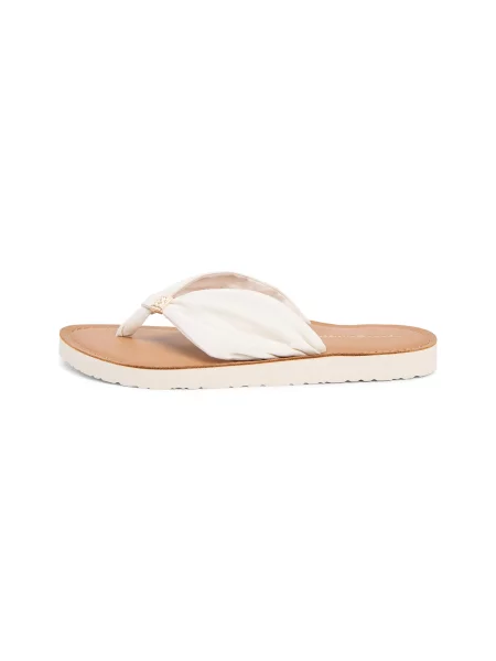 Tommy Hilfiger Japonke Th Ltr Footbed Summer Sandal Écru bež