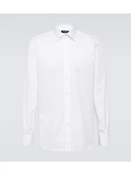 Srajca Thom Sweeney poplin bela