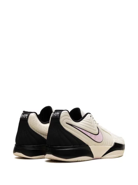 Sneakerși Nike Air Jordan cu șireturi din dantelă gri