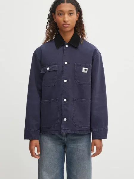 Carhartt WIP geacă de W''''''' OG Michigan Coat bleumarin de iarna