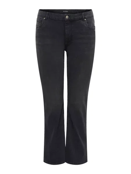 ONLY Carmakoma Jeans CARPhoebe denim negru