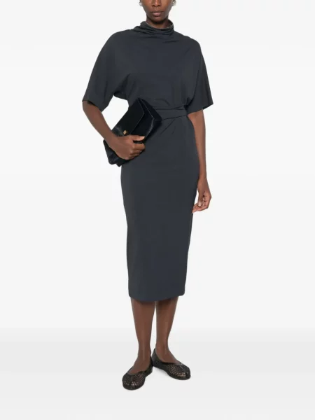 Rochie midi Brunello Cucinelli albastru