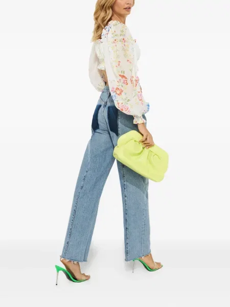 Květinový top Charo Ruiz Ibiza bílý