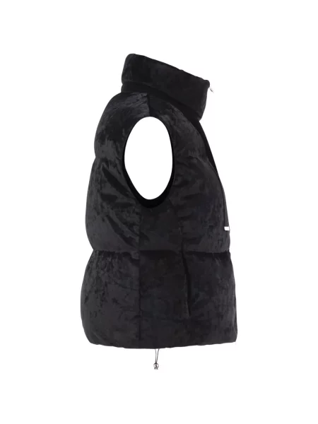 Vestă Herno de catifea negru