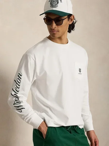 Tricou polo Polo Ralph Lauren alb