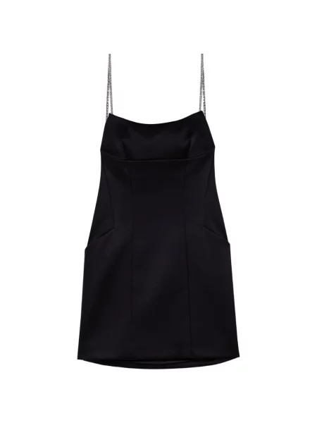 Rochie mini Maje cu spatele deschis negru