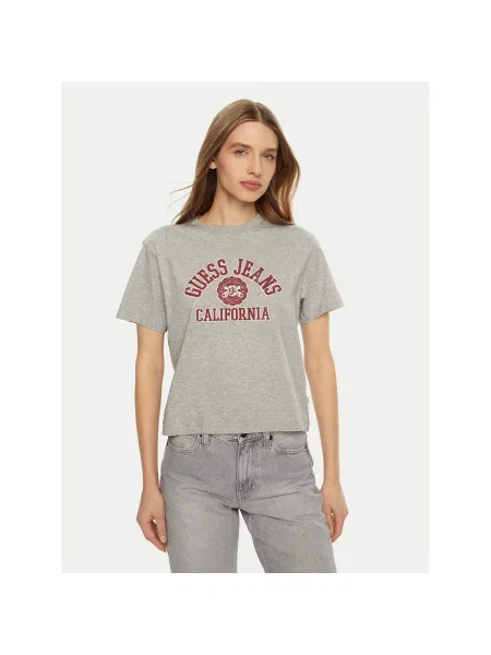 Футболка Guess Jeans серая