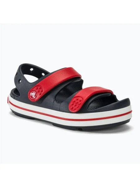Детски сандали Crocs Crocband Cruiser navy/varsity red червено