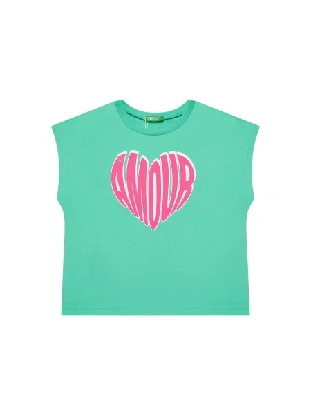 Топ United Colors Of Benetton зеленый