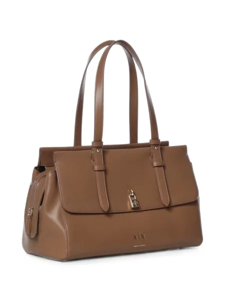 Geantă Armani Exchange maro