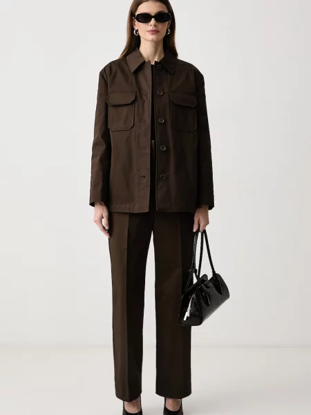 Weekend Max Mara пальто з бавовною WKSELMO
