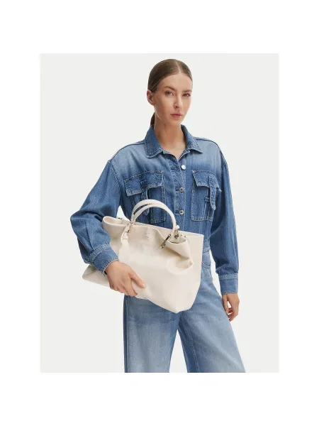 Rankinė Emporio Armani Écru
