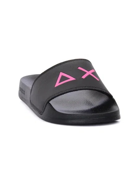 Papuci de casă Sun68 cu autograf negru