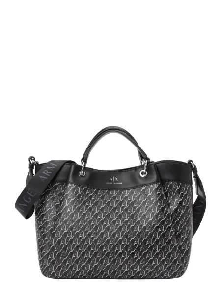 Geantă shopper Armani Exchange negru