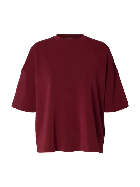 SELECTED Tricou SLFTenny vin roșu