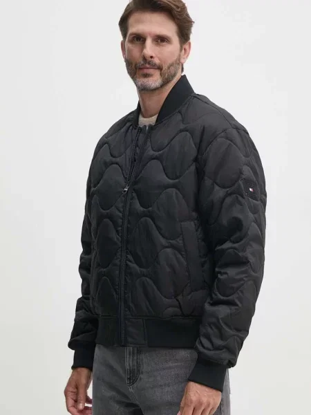 Tommy Hilfiger Bomber dzseki fekete
