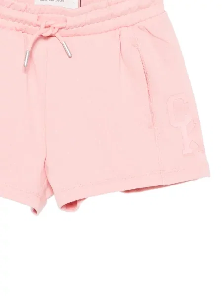 Szorty dziecięce Calvin Klein różowe