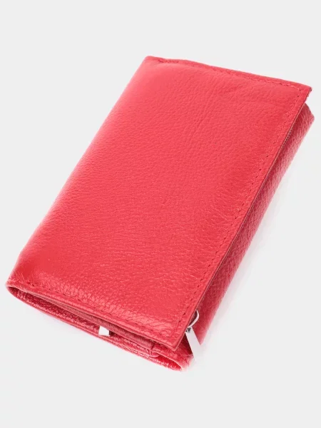 ST Leather Accessories Гаманець Шкіра червоний