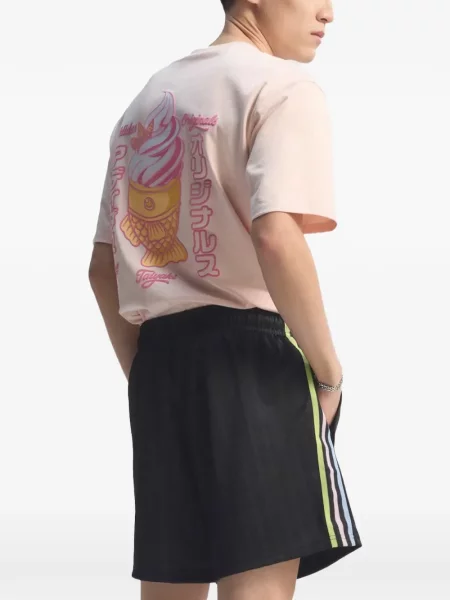 Top Adidas cu imagine alergare maro