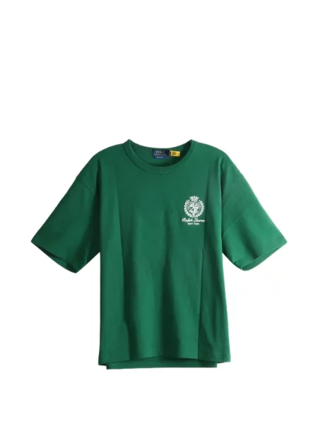 Scurt tricou polo Polo Ralph Lauren cu imagine verde