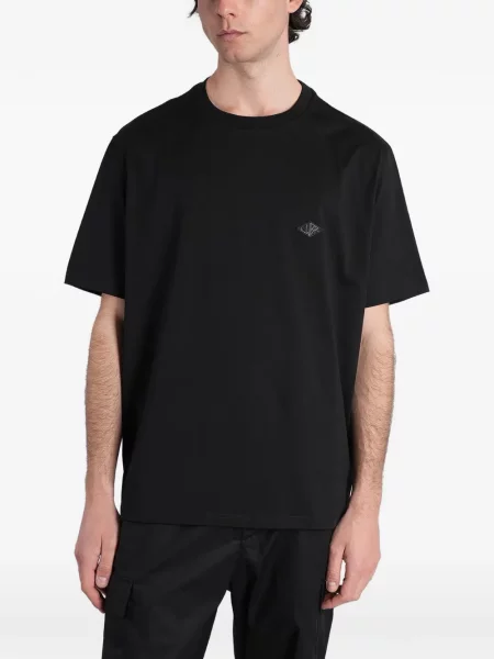 Tricou Low Brand cu autograf negru