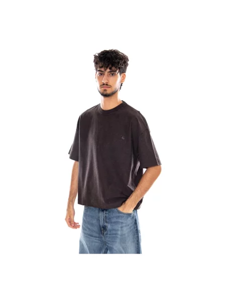 Koszulka Carhartt Wip brązowa