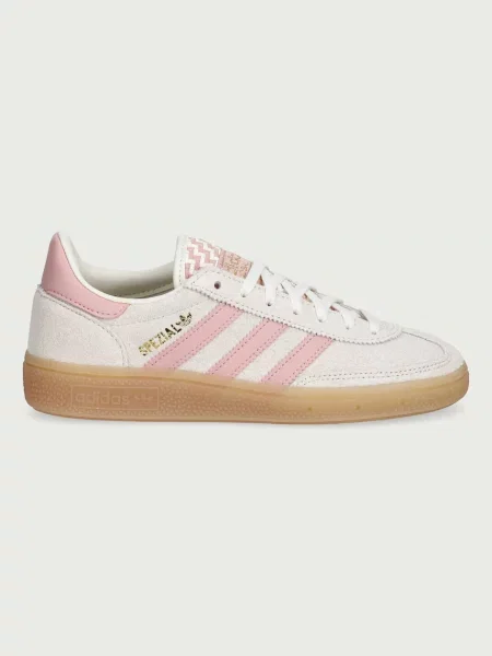 Adidas Originals Handball Spezial маратонки дамски от велур бежово
