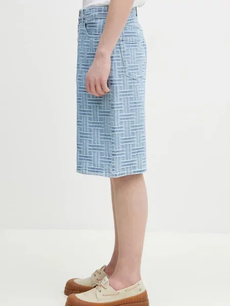 Kenzo pantaloni scurți jeans bărbați albastru
