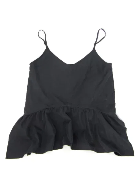 Майка Monki текстиль чорний