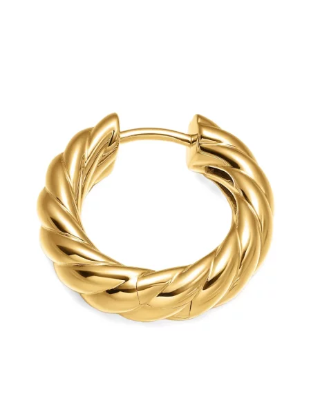 Cercei David Yurman galben