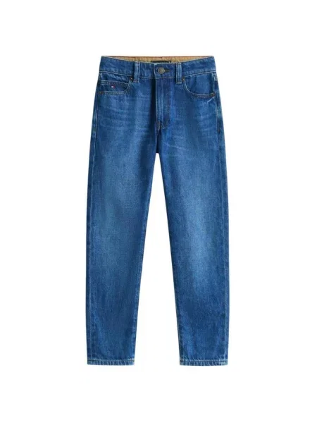 Blugi copii Tommy Hilfiger albastru
