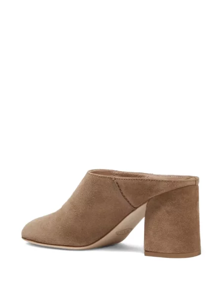 Papuci tip mules Tod's din piele de căprioară