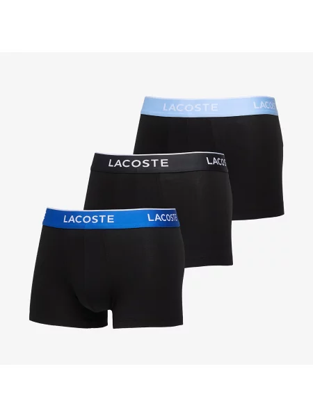 Raztegniti kratke hlače Lacoste črna