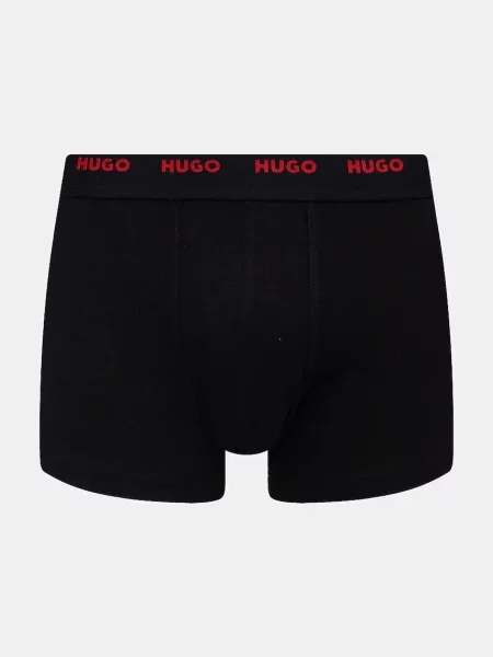 HUGO boxerky TRUNK FIVE PACK černé