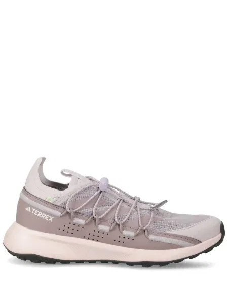 Бягане топ Adidas изрязани с принт бяло