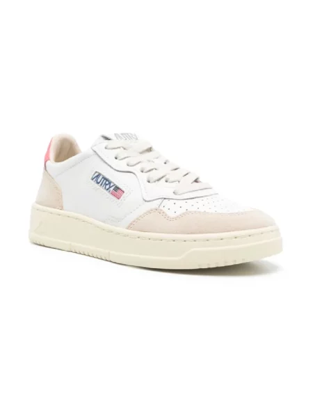 Sneakersy Autry białe
