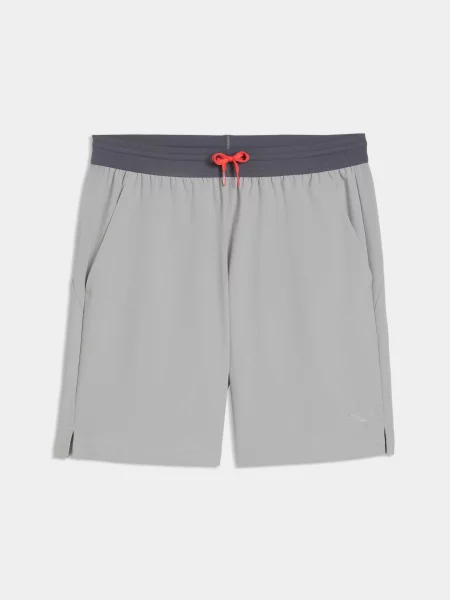 Спортивні шорти PUMA M Pwrtrain Fabric Mix Short комбінований верх сірий