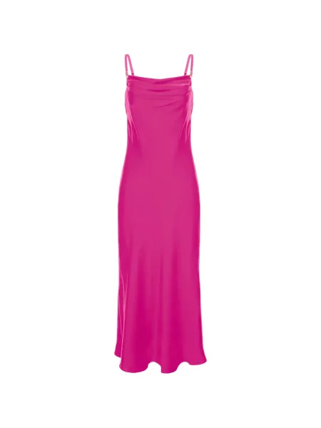 Rochie midi Murmur roz