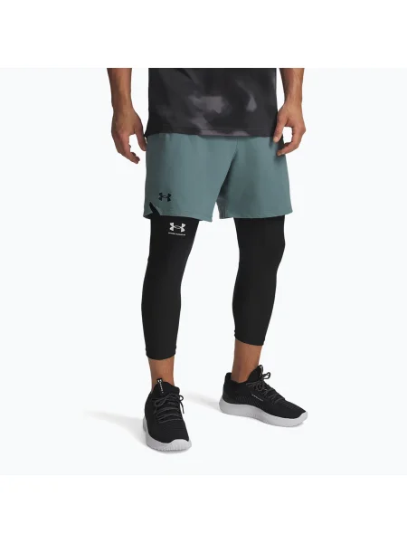 Szorty z elastycznym pasem i logo Under Armour czarne