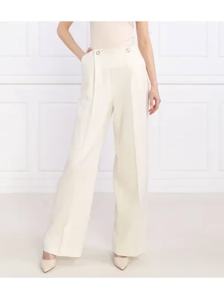 BOSS BLACK De in pantaloni Tapito alb