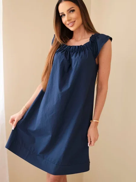 Sukienka Kesi Włoski niebieska