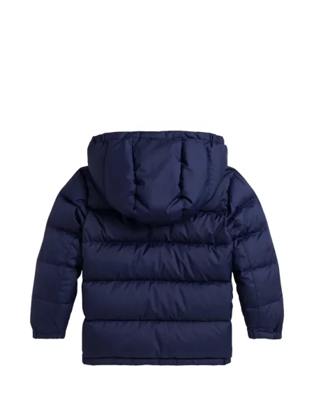 Kurtka puchowa dziecięca Polo Ralph Lauren niebieska