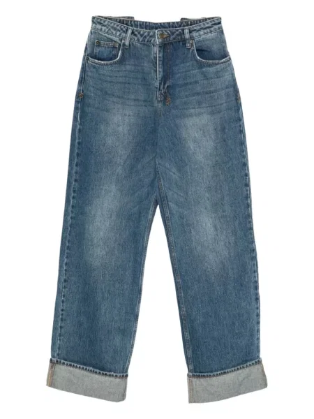 Szerokie jeansy Ksubi niebieskie