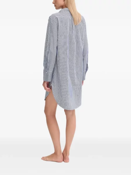 Prugaste hlače Polo Ralph Lauren na rese plava