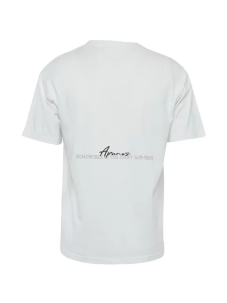 Scurt tricou A Bathing Ape® cu imagine alb